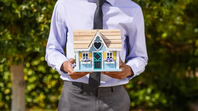 Holding mini house